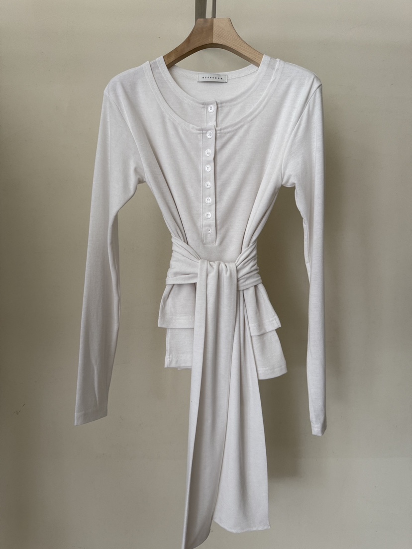 MUSHROOM-A㊣東大門實拍女裝新品推薦26春夏真品長袖T恤春款MUSHROOM長袖T恤圖色1