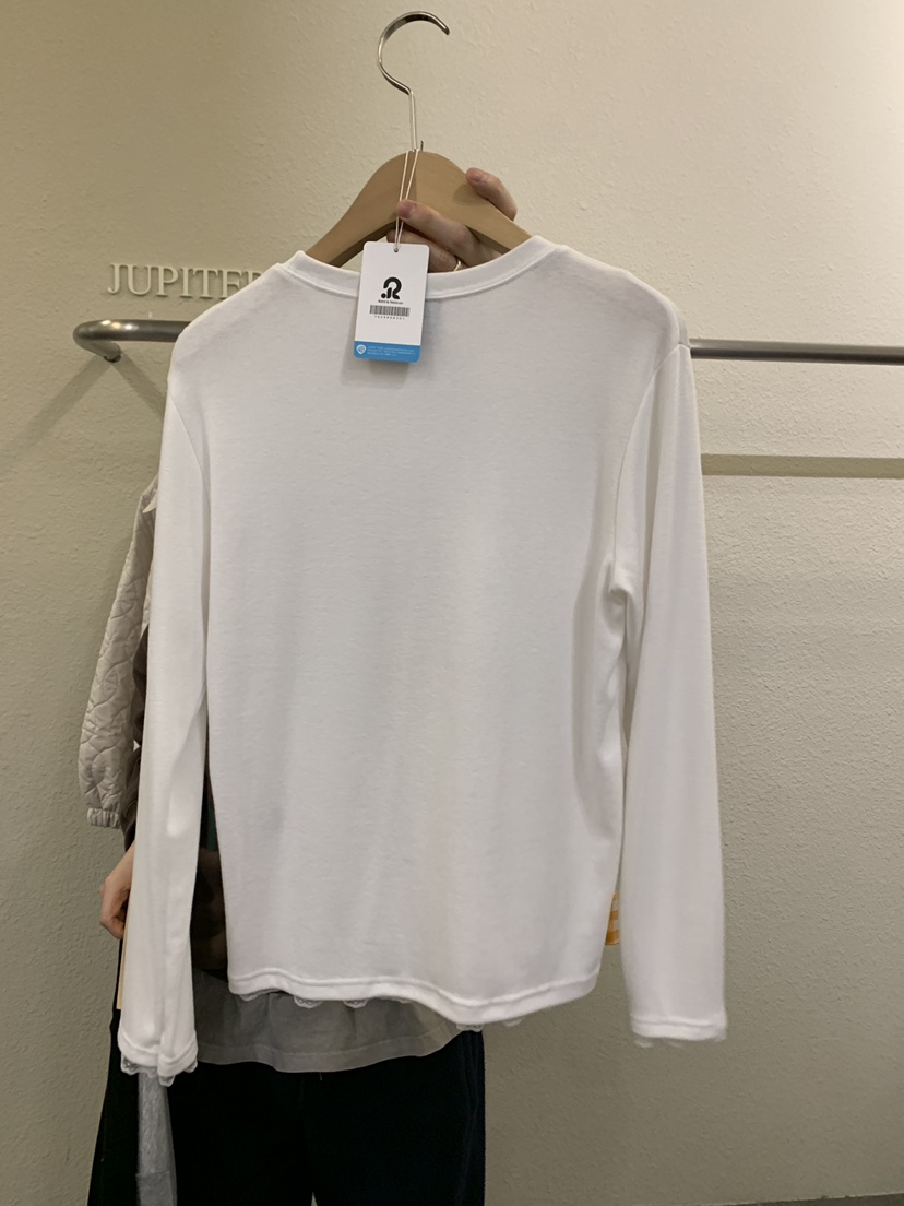 JUPITER東大門直郵㊣女裝新款休閑時尚職業26春夏長袖T恤春款JUPITER長袖T恤