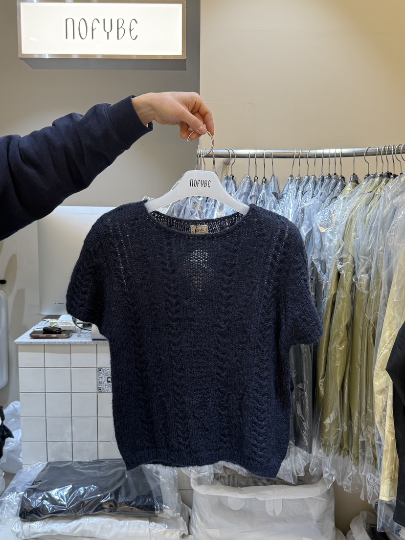 NOFYBE㊣東大門代購女士新品職業真品休閑針織衫馬海毛春款NOFYBE針織衫圖色3