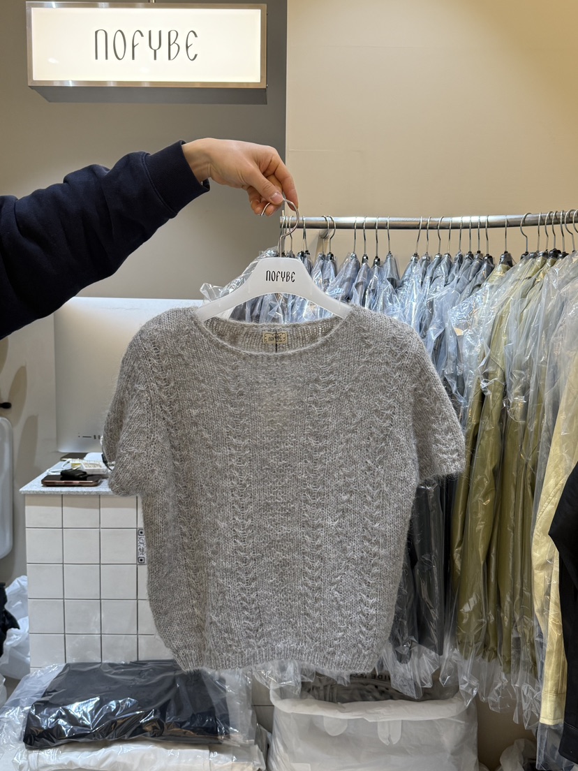 NOFYBE㊣東大門代購女士新品職業真品休閑針織衫馬海毛春款NOFYBE針織衫圖色4