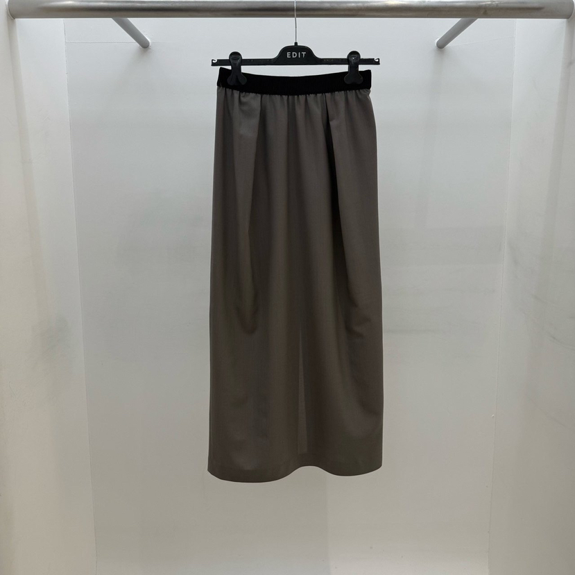 EDIT韓國直郵㊣女士新款26春夏職業休閑真品時尚人氣推薦長裙EDIT長裙圖色1