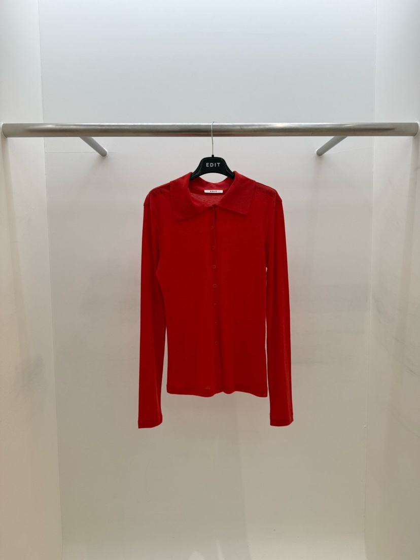 EDIT東大門直郵㊣女裝新品時尚真品熱賣職業推薦26春夏長袖T恤EDIT長袖T恤圖色2