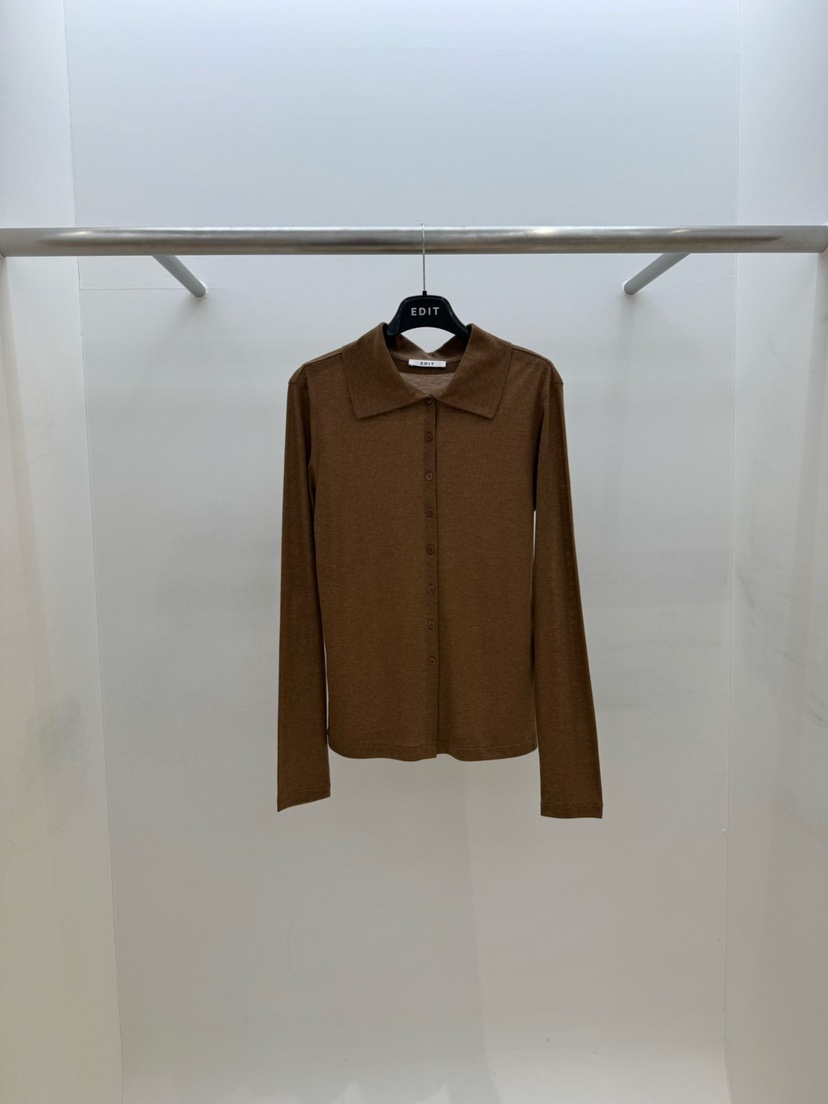 EDIT東大門直郵㊣女裝新品時尚真品熱賣職業推薦26春夏長袖T恤EDIT長袖T恤圖色5