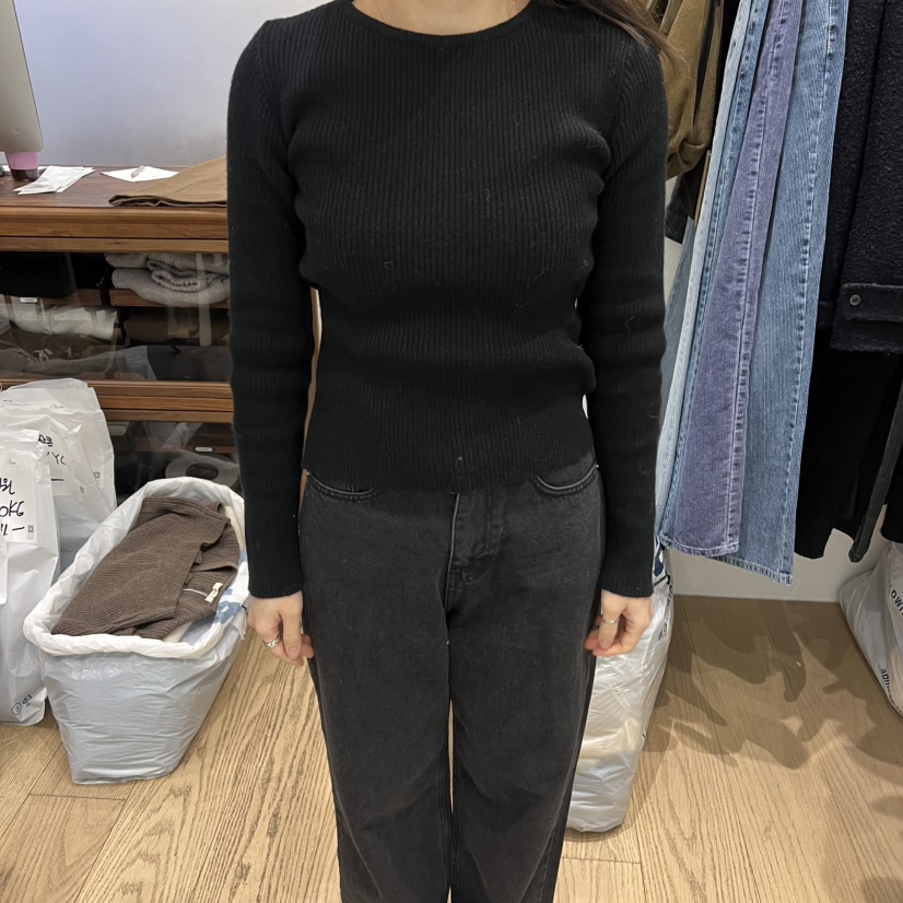 OURIN/THIS IS東大門直郵㊣女士新品26春夏休閑熱賣針織衫OURIN/THIS IS針織衫圖色4