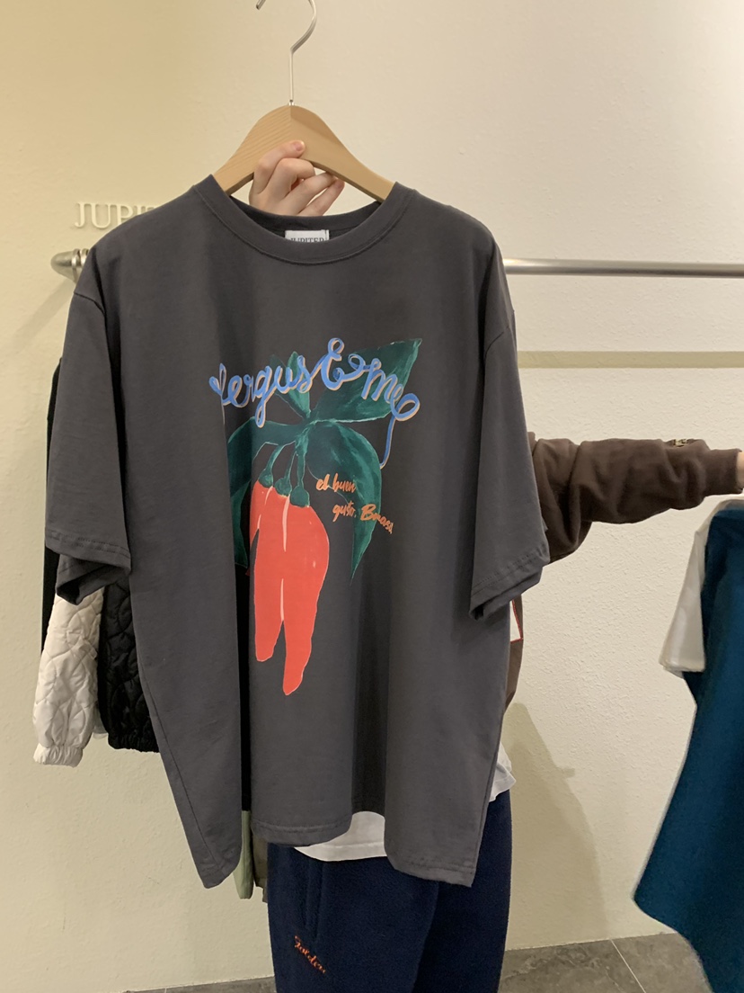 JUPITER東大門直郵㊣女裝新品熱賣人氣職業推薦26春夏T恤春款JUPITERT恤圖色3