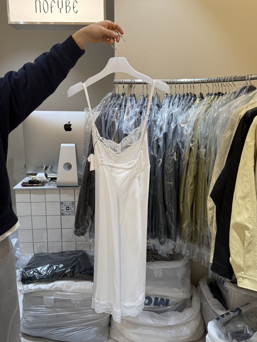 NOFYBE㊣東大門實拍女裝新品休閑推薦26春夏職業連衣裙春款NOFYBE連衣裙