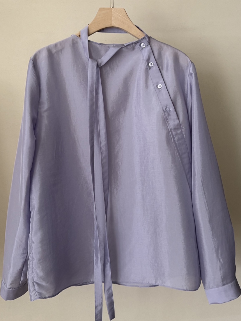 MUSHROOM-A韓國直郵㊣女裝新品時尚26春夏熱賣襯衫蕾絲衫春款MUSHROOM襯衫/蕾絲衫圖色2