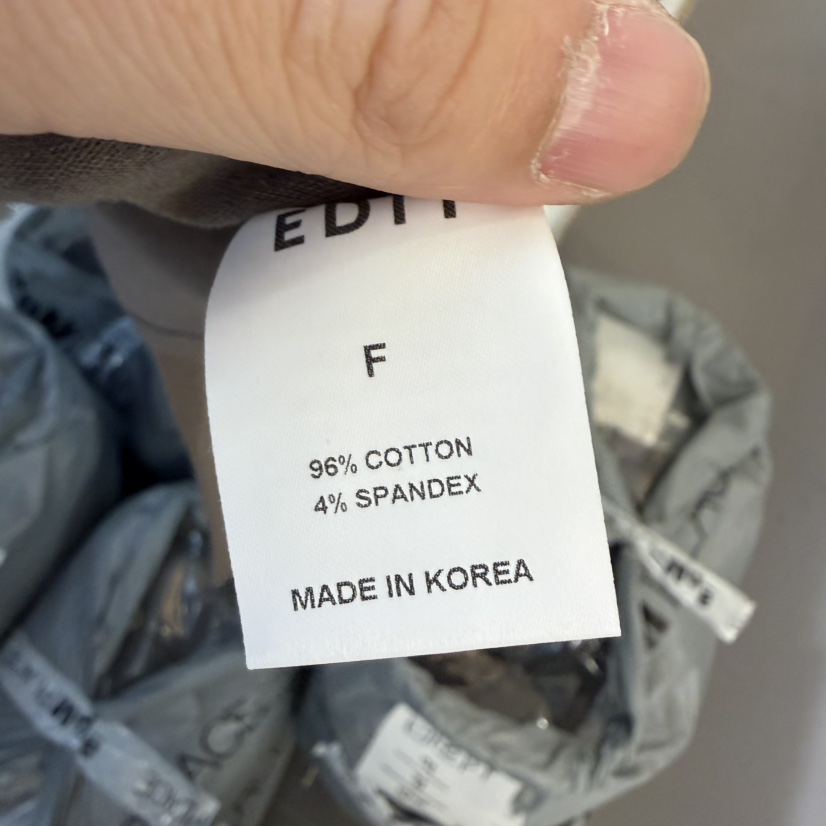 EDIT㊣東大門實拍女裝新品熱賣休閑人氣推薦真品時尚長袖T恤EDIT長袖T恤