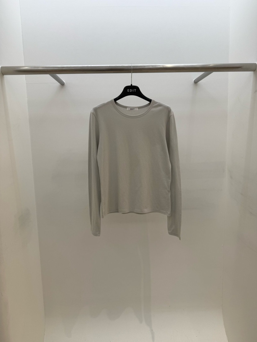 EDIT㊣東大門實拍女裝新品熱賣休閑人氣推薦真品時尚長袖T恤EDIT長袖T恤圖色2