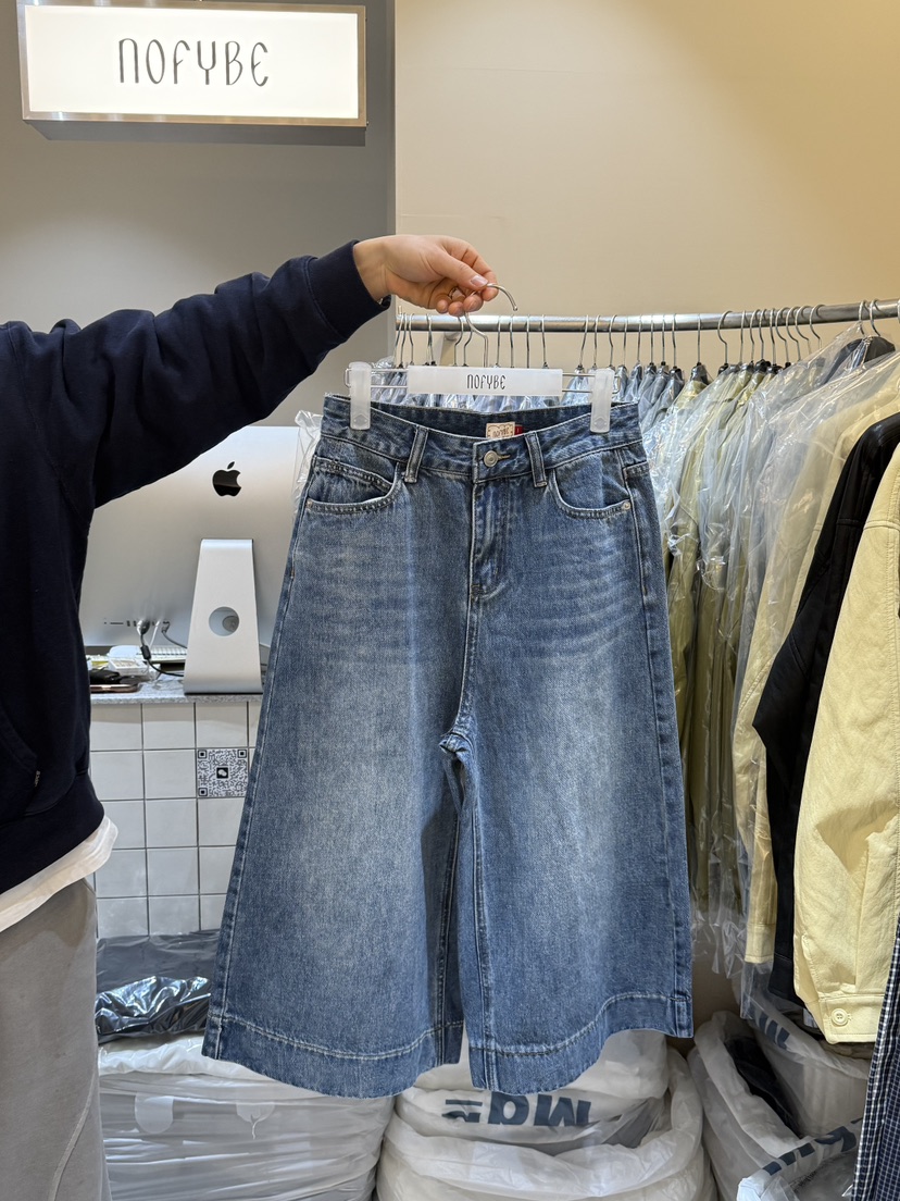 NOFYBE韓國代購㊣女裝新款休閑熱賣職業26春夏真品短褲春款NOFYBE短褲圖色2