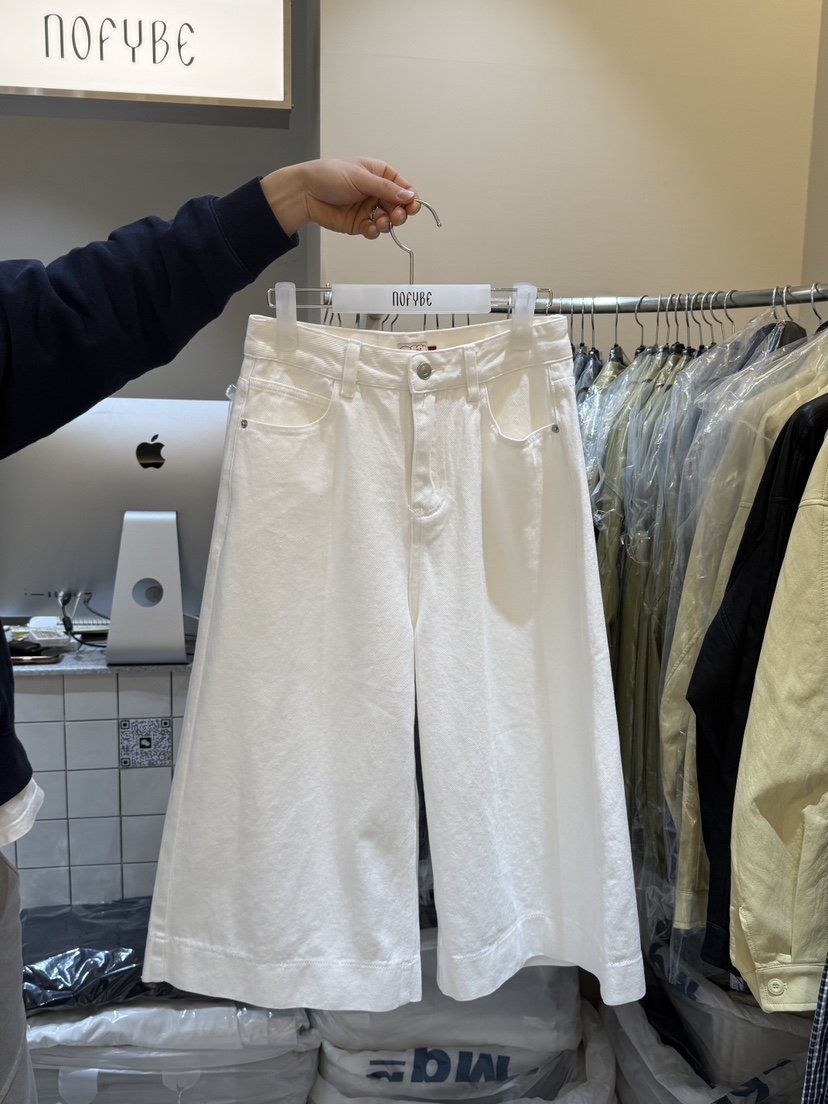 NOFYBE韓國代購㊣女裝新款休閑熱賣職業26春夏真品短褲春款NOFYBE短褲圖色3