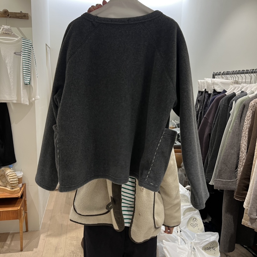 LE JARDINET韓國直郵㊣女士新品熱賣職業時尚26春夏衛衣雙口袋LE JARDINET衛衣