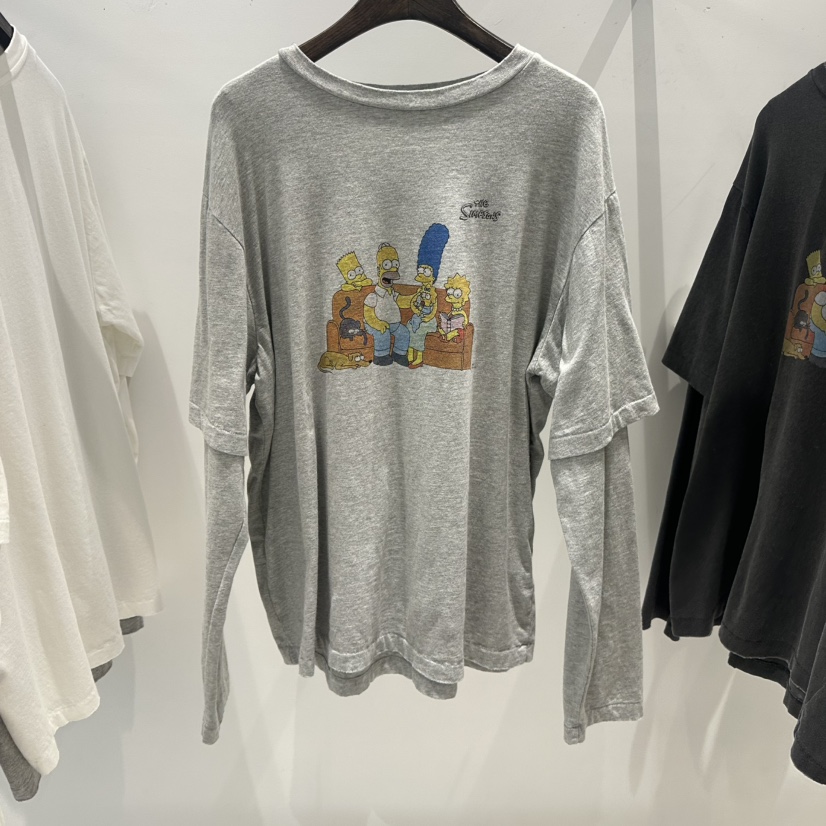 JANE BIRKIN㊣東大門代購女士新品真品熱賣休閑長袖T恤假兩件JANE BIRKIN設計師品牌長袖T恤圖色1