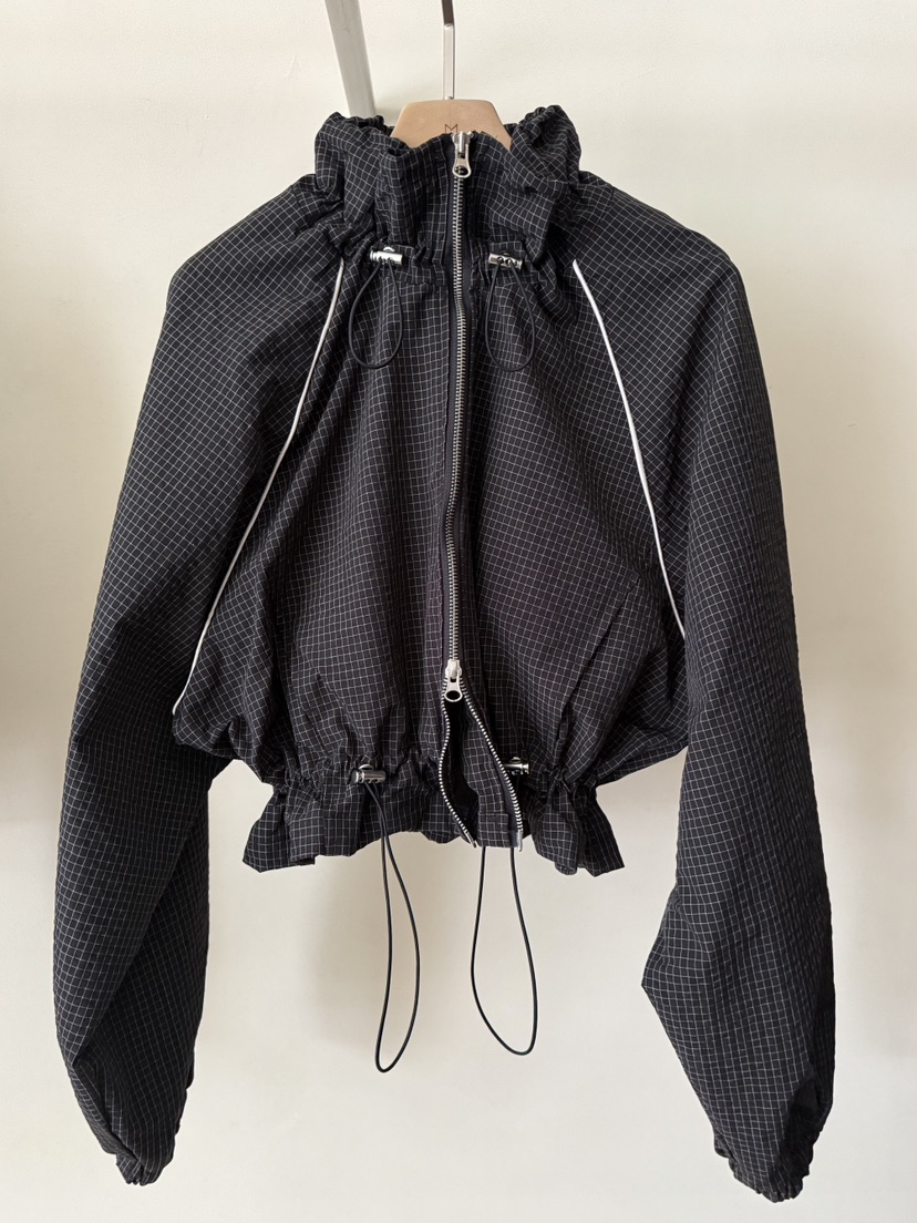 MUSHROOM-A㊣東大門實拍女士新款職業推薦真品時尚夾克春款MUSHROOM夾克圖色3