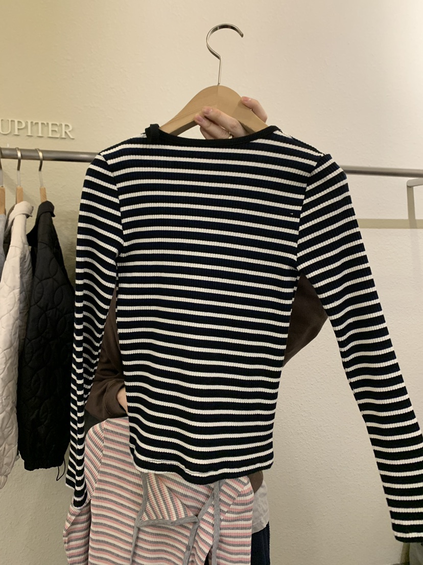 JUPITER㊣東大門實拍女士新款推薦職業熱賣26春夏長袖T恤春款JUPITER長袖T恤