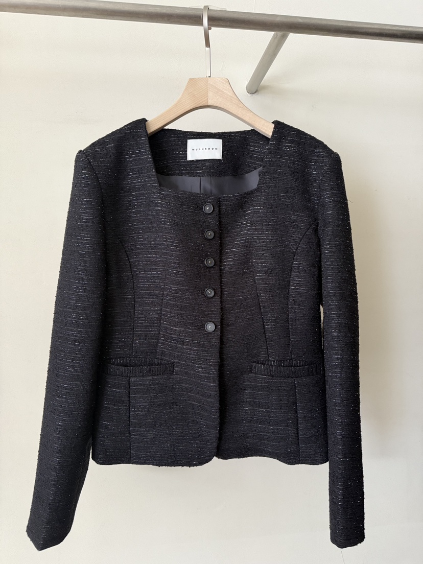 MUSHROOM-A東大門直郵㊣女裝新品職業推薦26春夏休閑夾克春款MUSHROOM夾克圖色2