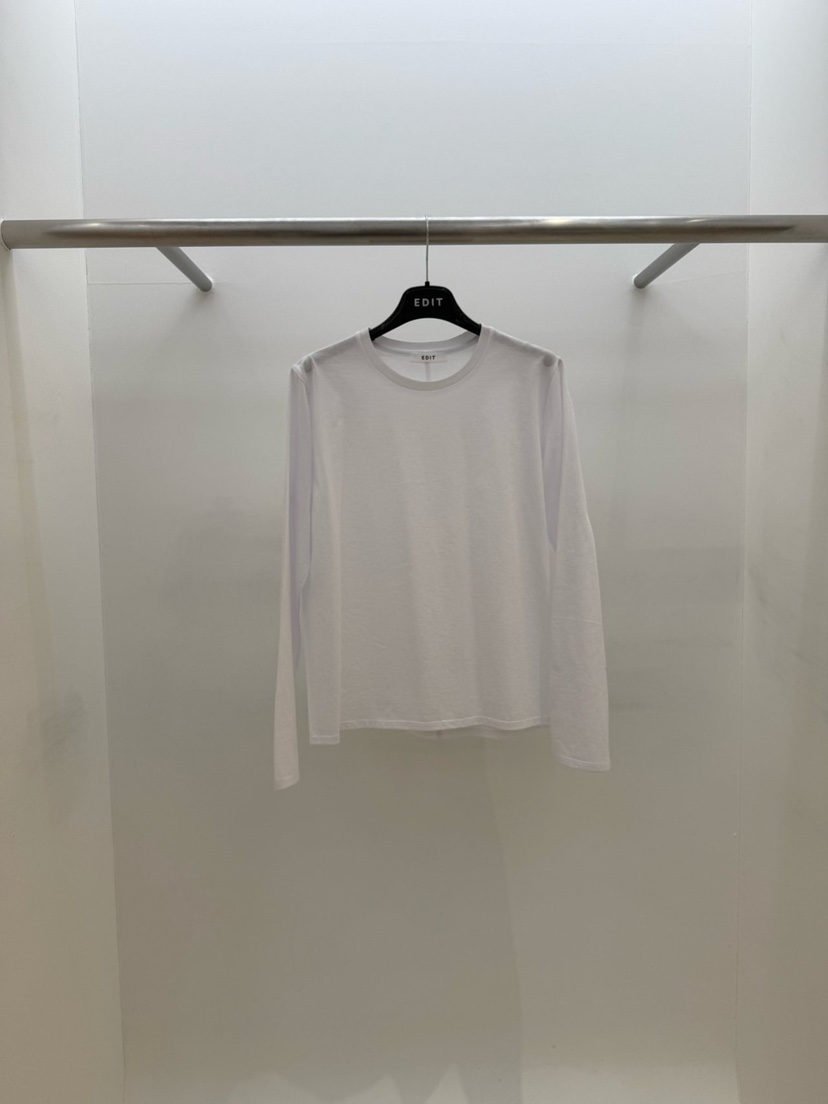 EDIT韓國直郵㊣女裝新款推薦26春夏職業人氣熱賣真品長袖T恤EDIT長袖T恤圖色4