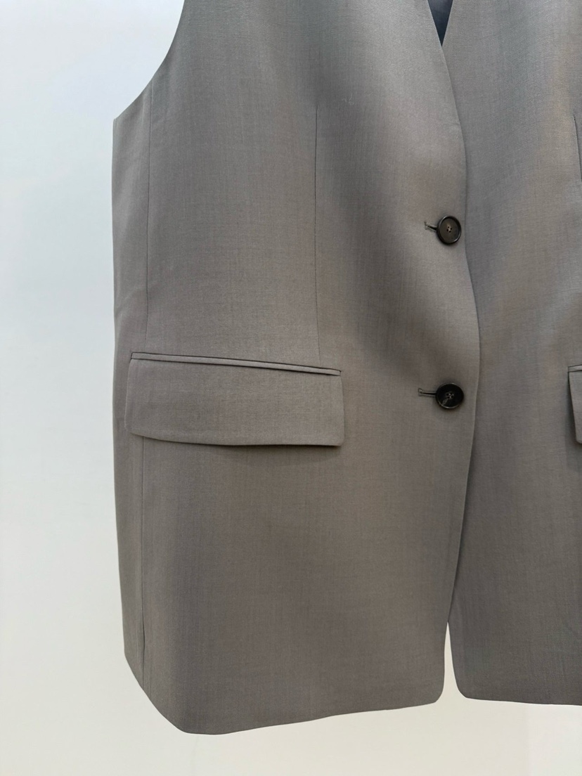 EDIT韓國代購㊣女裝新品職業推薦時尚真品休閑熱賣26春夏馬甲EDIT馬甲