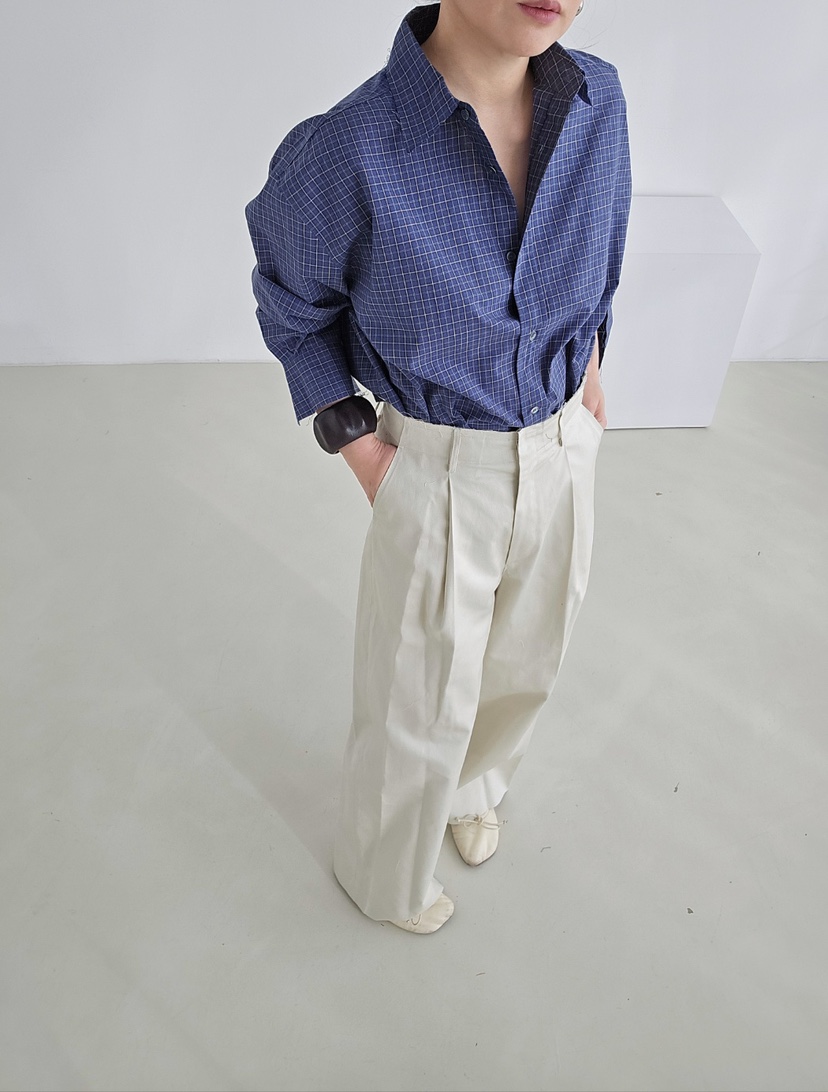 J SHOP韓國代購㊣女士新品推薦休閑26春夏襯衫蕾絲衫春款格子J_SHOP襯衫/蕾絲衫