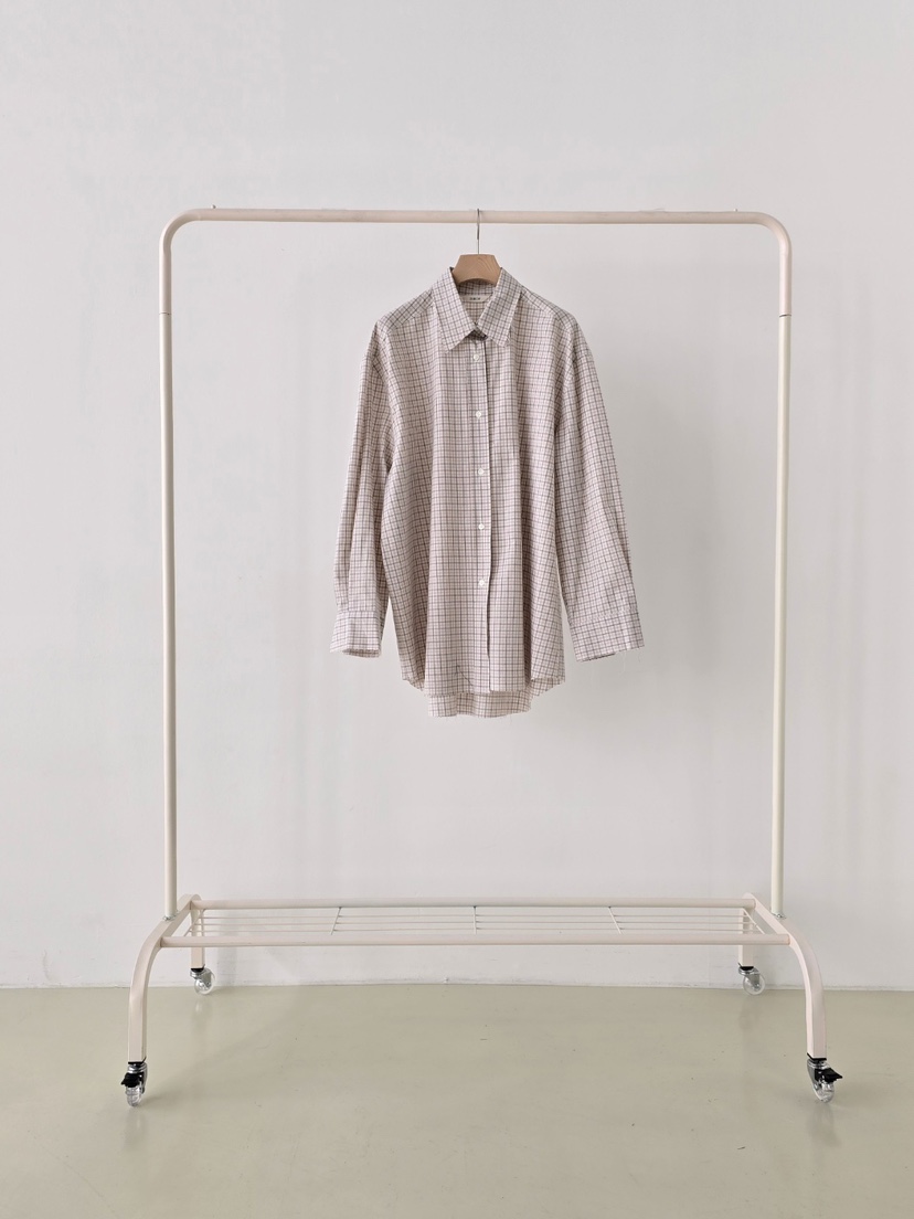 J SHOP韓國代購㊣女士新品推薦休閑26春夏襯衫蕾絲衫春款格子J_SHOP襯衫/蕾絲衫圖色1