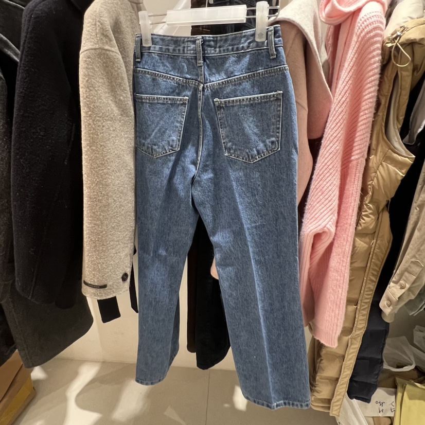 MONDAY TO SUNDAY韓國代購㊣女士新款休閑推薦熱賣牛仔褲MONDAY TO SUNDAY牛仔褲