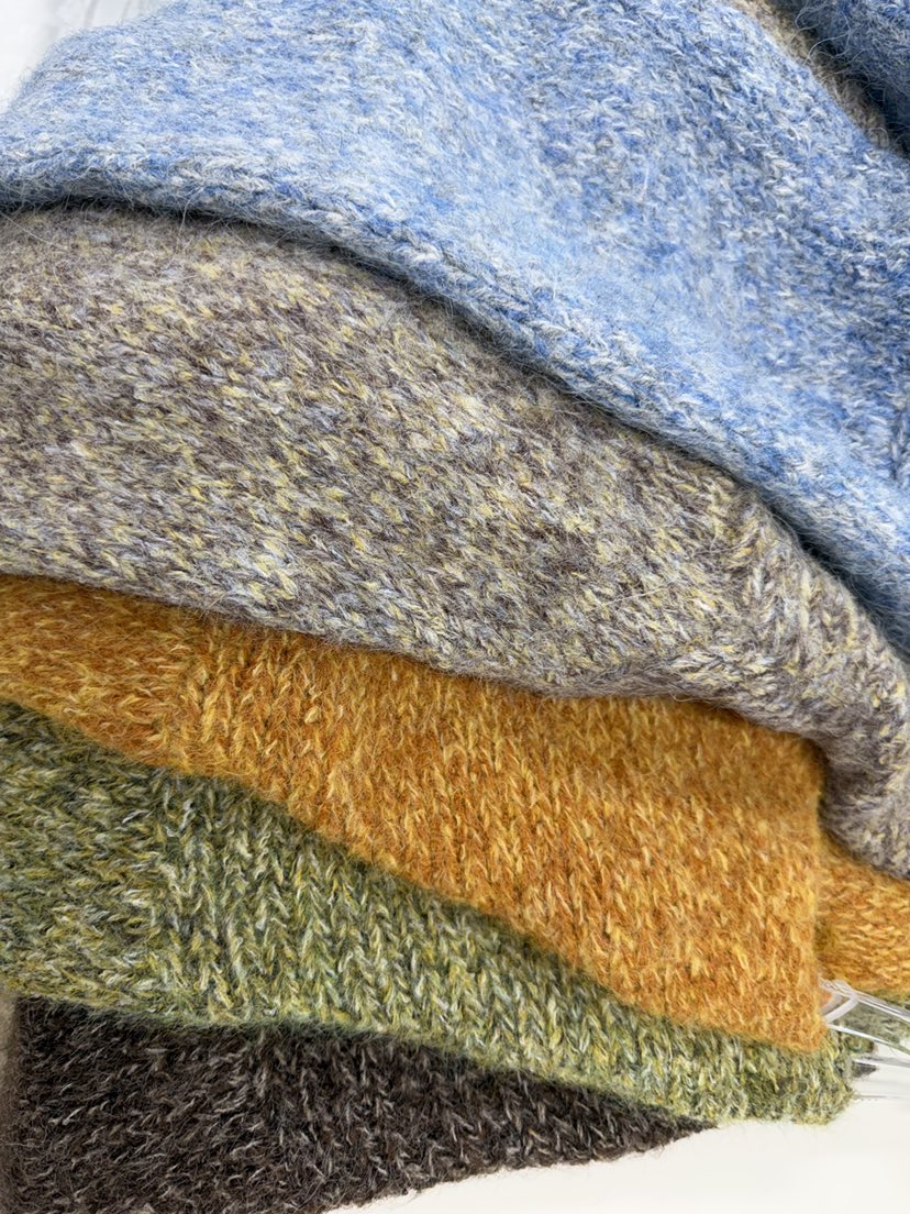 DE MATE韓國直郵㊣女士新品休閑人氣真品推薦針織衫V領寬松DE MATE針織衫