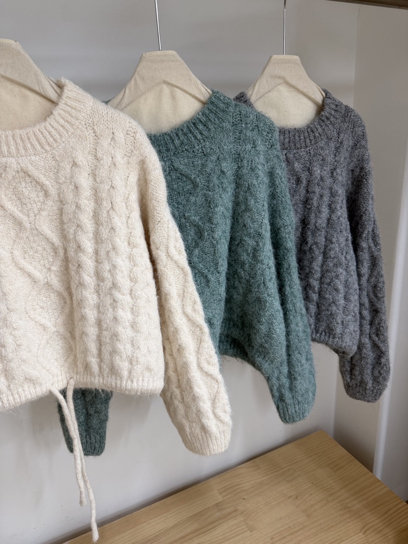 DE MATE㊣東大門實拍女裝新款熱賣真品26春夏休閑針織衫羊毛DE MATE針織衫