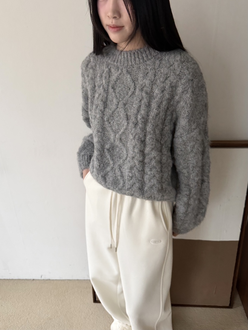 DE MATE㊣東大門實拍女裝新款熱賣真品26春夏休閑針織衫羊毛DE MATE針織衫圖色3