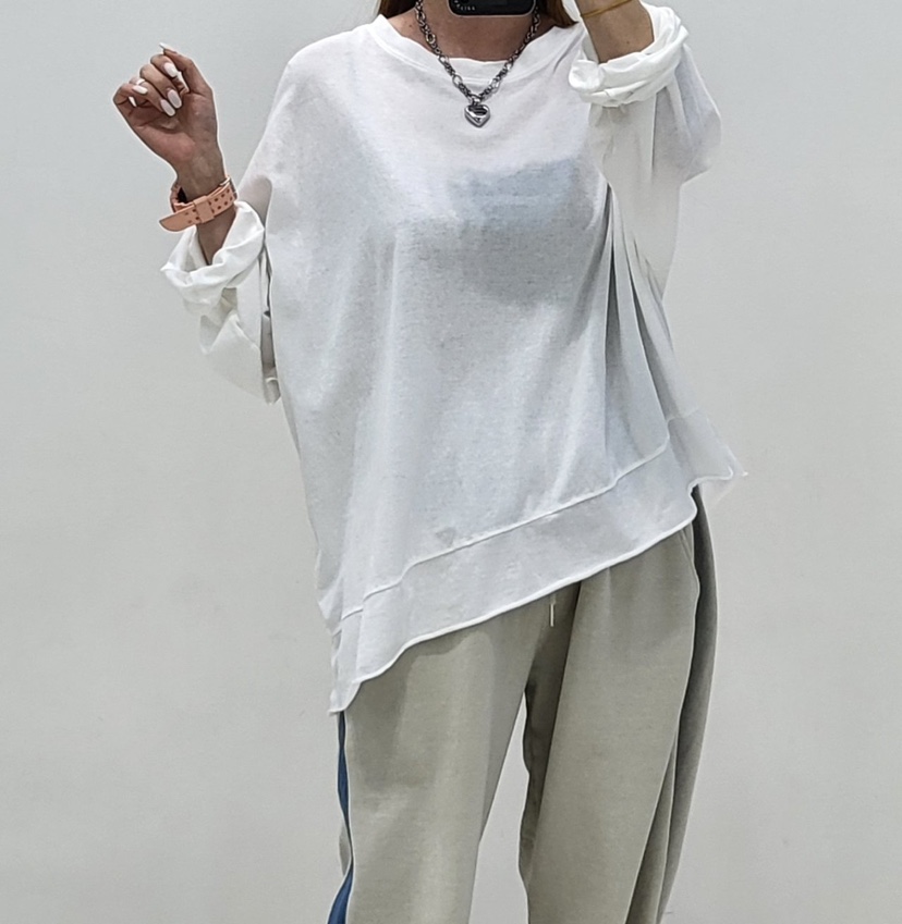 ZACCU韓國直郵㊣女裝新款真品休閑熱賣人氣時尚推薦長袖T恤ZACCU長袖T恤