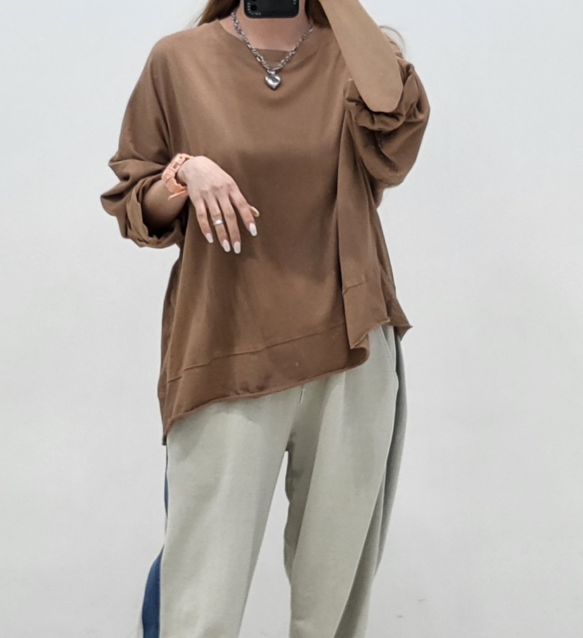 ZACCU韓國直郵㊣女裝新款真品休閑熱賣人氣時尚推薦長袖T恤ZACCU長袖T恤