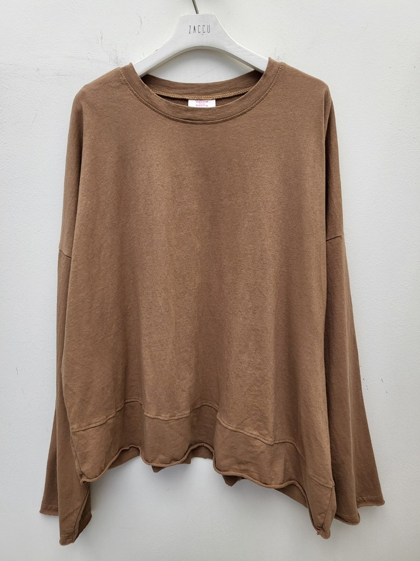 ZACCU韓國直郵㊣女裝新款真品休閑熱賣人氣時尚推薦長袖T恤ZACCU長袖T恤圖色2