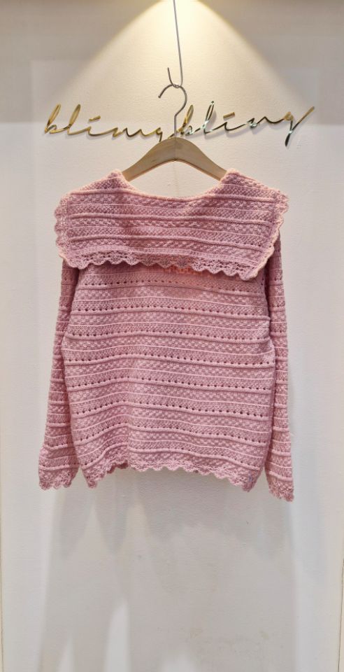 RICO㊣東大門代購女士新款職業熱賣休閑時尚26春夏人氣針織衫bling bling/RICO針織衫