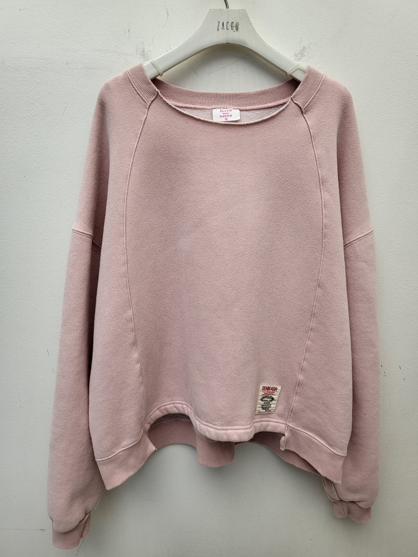 ZACCU韓國直郵㊣女士新品人氣熱賣26春夏時尚休閑職業真品衛衣ZACCU衛衣圖色1