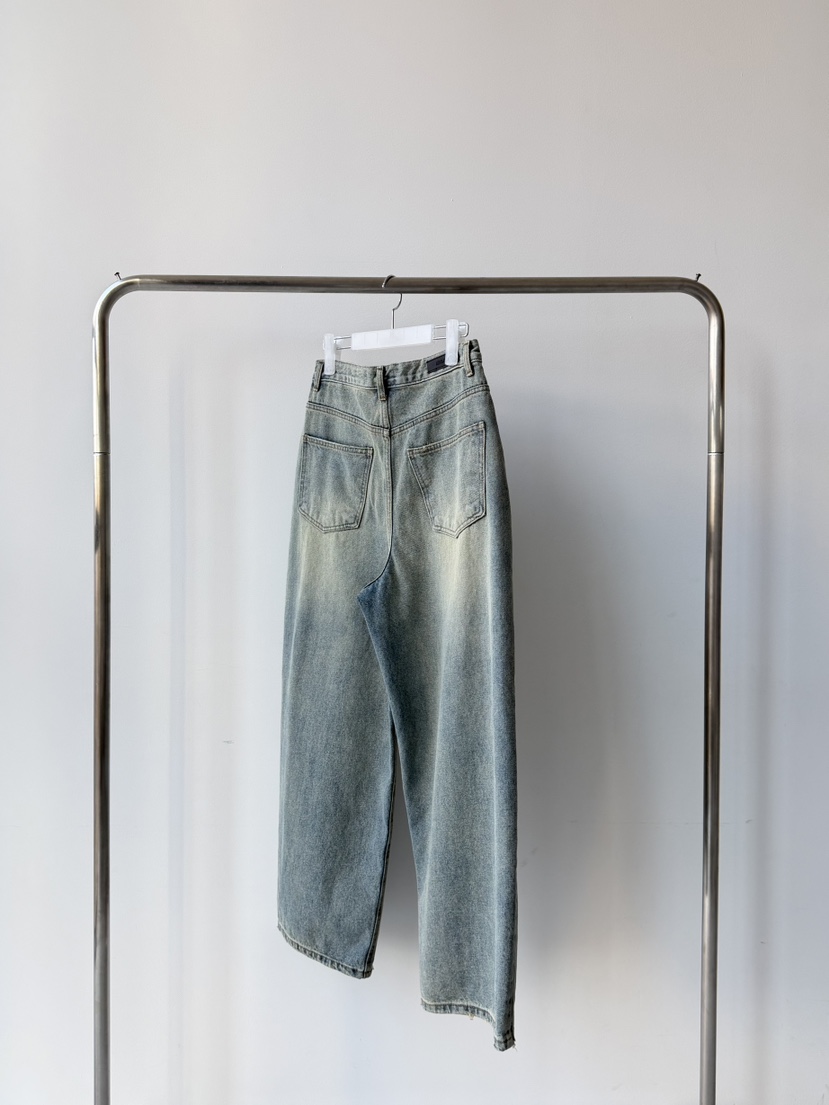 MINIMUZE韓國代購㊣女士新款26春夏人氣真品時尚休閑牛仔褲MINIMUZE牛仔褲