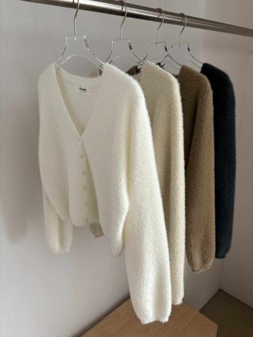 DE MATE東大門直郵㊣女裝新品休閑推薦時尚職業針織衫安哥拉DE MATE針織衫