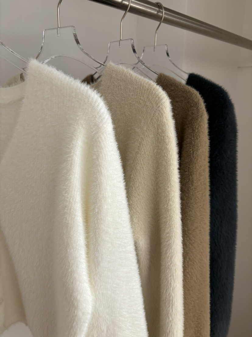 DE MATE東大門直郵㊣女裝新品休閑推薦時尚職業針織衫安哥拉DE MATE針織衫