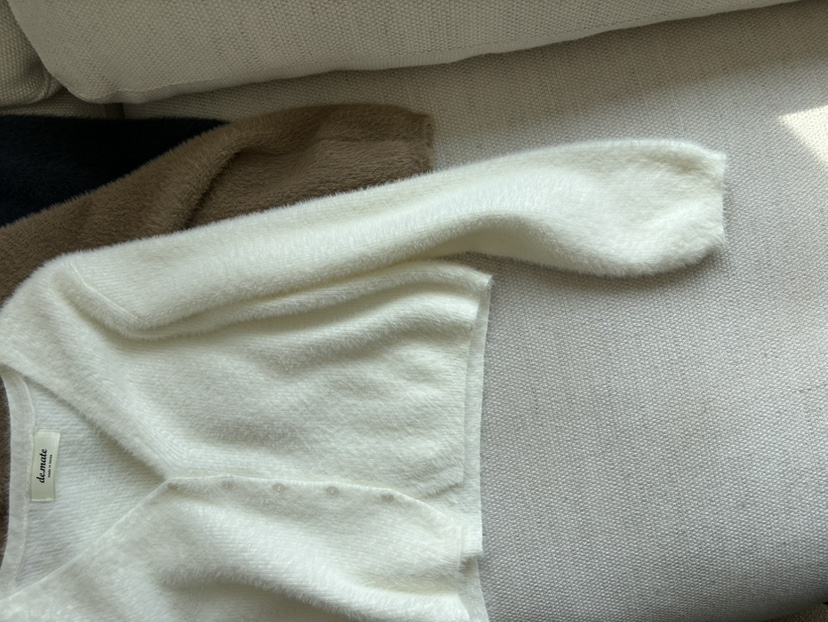 DE MATE東大門直郵㊣女裝新品休閑推薦時尚職業針織衫安哥拉DE MATE針織衫