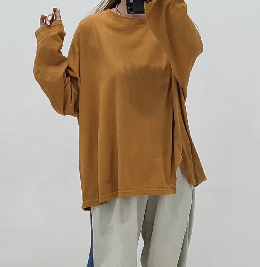 ZACCU韓國直郵㊣女士新款時尚熱賣26春夏推薦職業人氣長袖T恤ZACCU長袖T恤