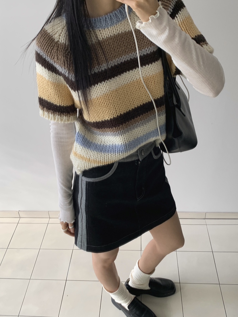 RE:OPENING東大門直郵㊣女裝新品休閑人氣26春夏職業針織衫RE:OPENING針織衫