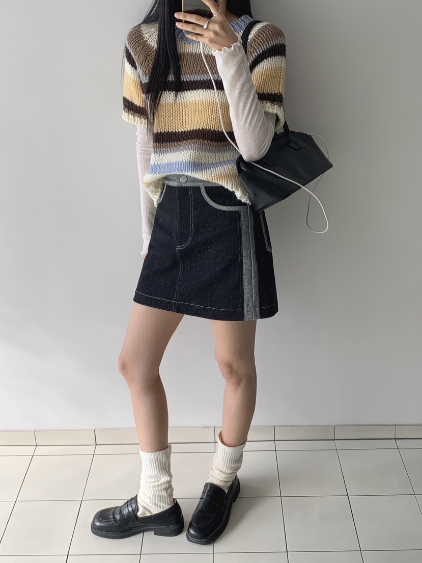 RE:OPENING東大門直郵㊣女裝新品休閑人氣26春夏職業針織衫RE:OPENING針織衫