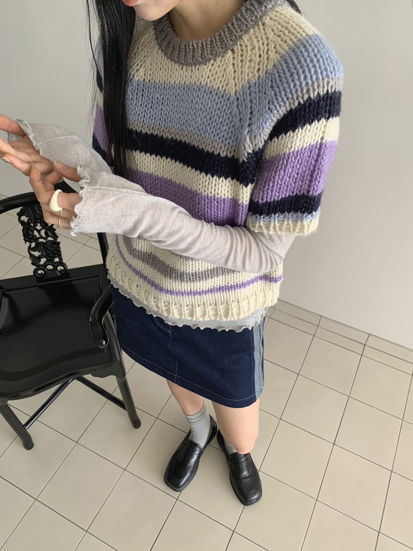 RE:OPENING東大門直郵㊣女裝新品休閑人氣26春夏職業針織衫RE:OPENING針織衫