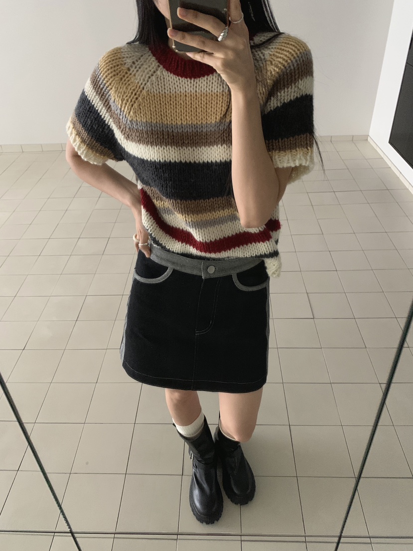 RE:OPENING東大門直郵㊣女裝新品休閑人氣26春夏職業針織衫RE:OPENING針織衫