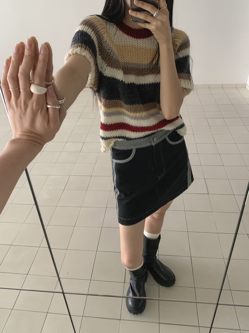 RE:OPENING東大門直郵㊣女裝新品休閑人氣26春夏職業針織衫RE:OPENING針織衫