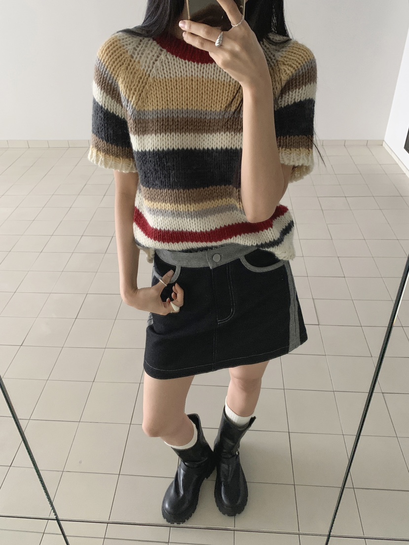 RE:OPENING東大門直郵㊣女裝新品休閑人氣26春夏職業針織衫RE:OPENING針織衫