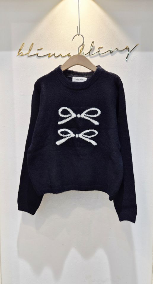 RICO韓國直郵㊣女士新款人氣26春夏時尚推薦休閑職業針織衫bling bling/RICO針織衫圖色2