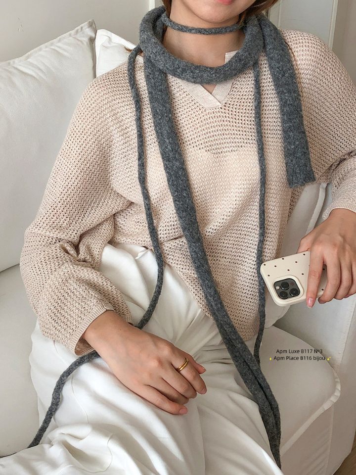 N3韓國直郵㊣女士新品26春夏職業推薦人氣時尚熱賣圍巾披肩N3圍巾/披肩