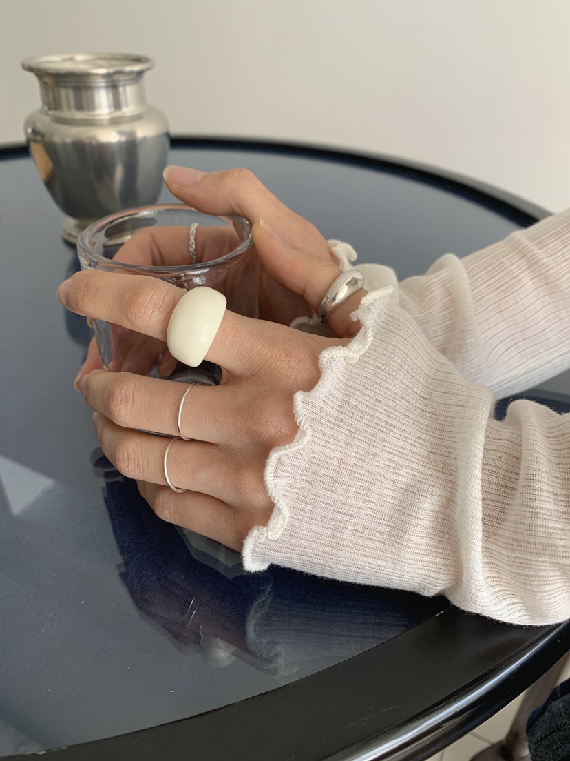 RE:OPENING㊣東大門代購女裝新品推薦休閑人氣真品長袖T恤天絲RE:OPENING長袖T恤