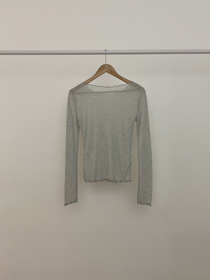 RE:OPENING㊣東大門代購女裝新品推薦休閑人氣真品長袖T恤天絲RE:OPENING長袖T恤