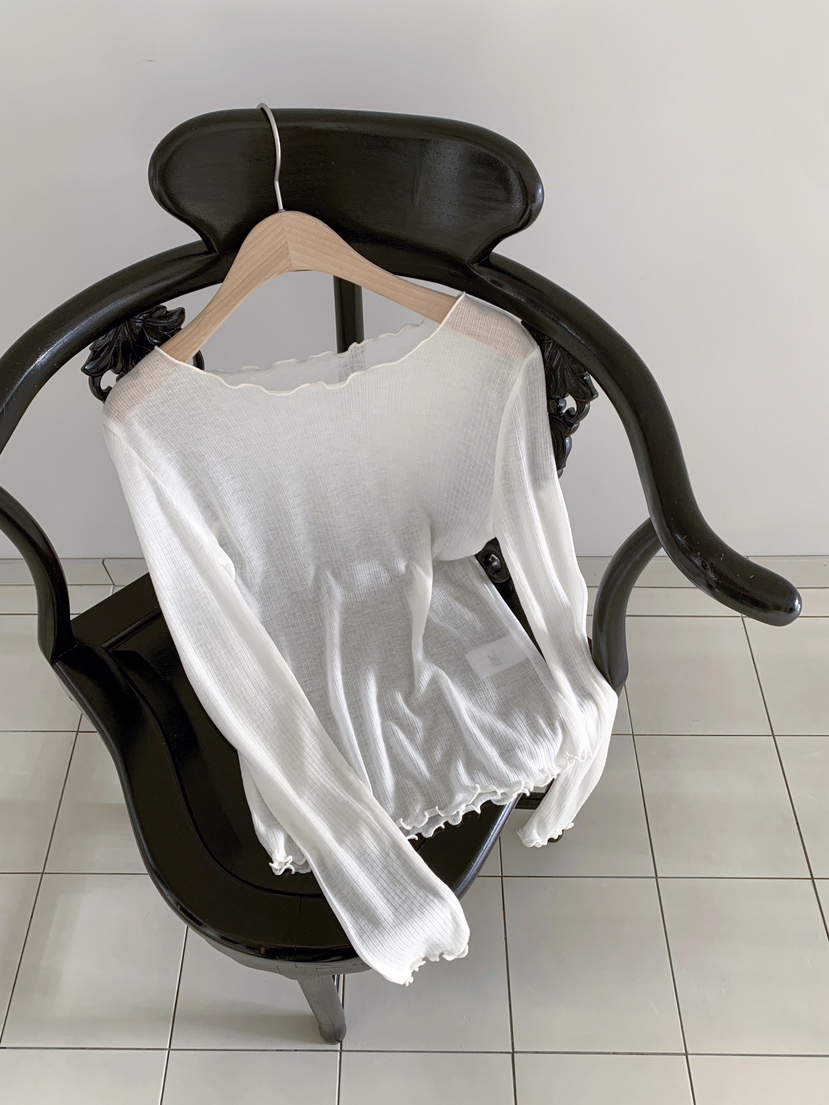 RE:OPENING㊣東大門代購女裝新品推薦休閑人氣真品長袖T恤天絲RE:OPENING長袖T恤