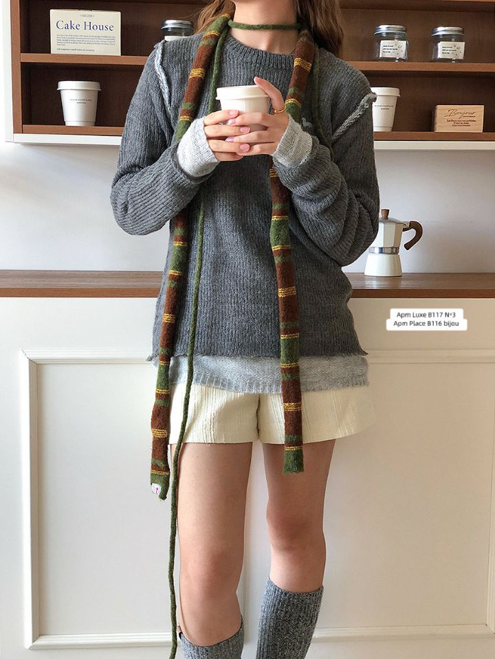 N3㊣東大門實拍女裝新款熱賣職業人氣真品時尚休閑圍巾披肩N3圍巾/披肩